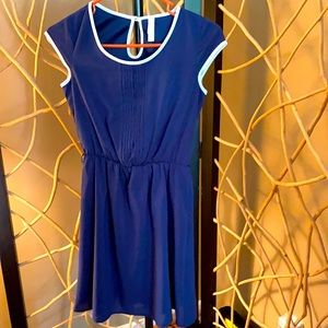 Blue and White Xhilaration Dress